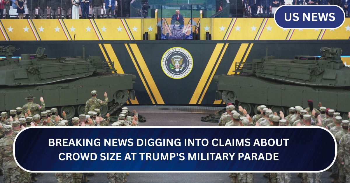 Fact-Checkers Debunk Claims of 'Historic' Crowd at Trump’s Parade Rally