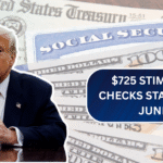 $725 Stimulus Checks Start Mid-June: Full Payment Schedule & Who Qualifies This Year